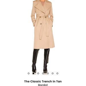 Bardot Beige Trench Coat